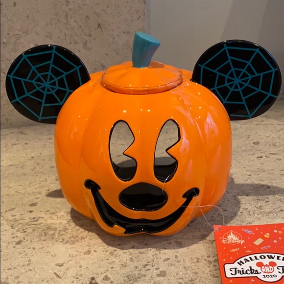 DisneyMickey Mouse Ceramic Halloween Candle Holder - Picture 5 of 9